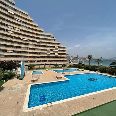 Calpe Apartamento 1A Linea De Playa Piscina Reformado Wifi Aire Zewnętrze zdjęcie